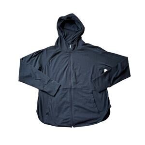 Tangerine Black Jacket, size women's XXL, SO Soft & Lightweight